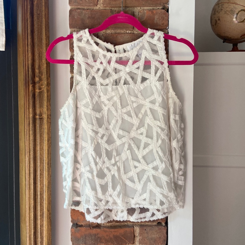Analili Lace Open-Back Top